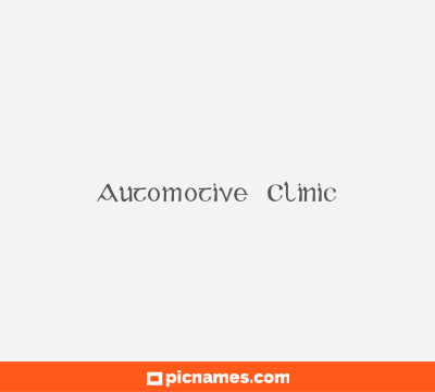 Automotive Clinic